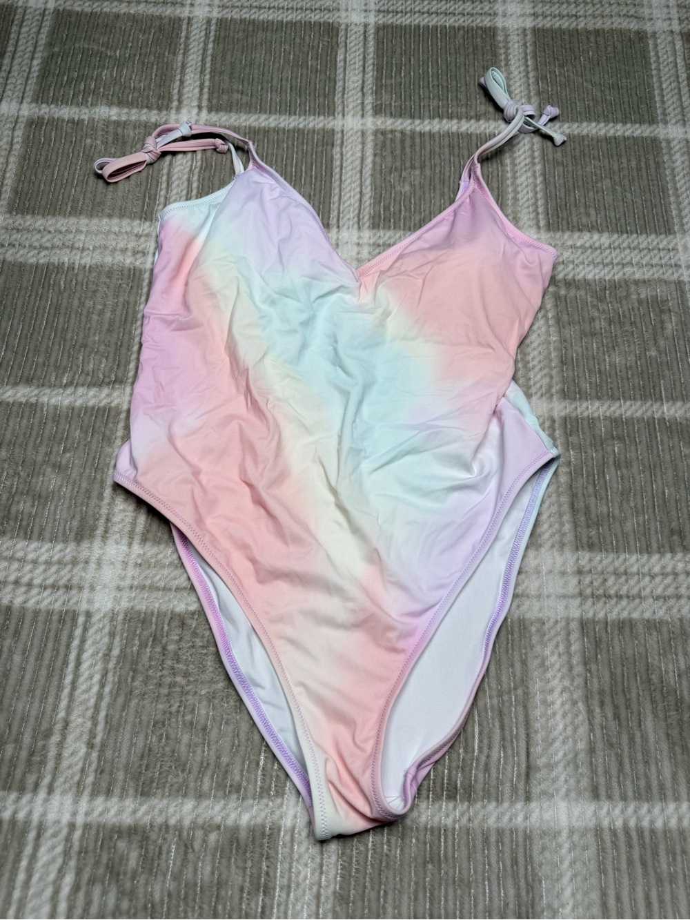 PINK Victoria's Secret Pastel Ombre Swim Top - Pink, Lavender, Mint, Cream